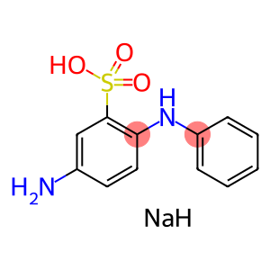 5-Amino-2-(phenylamino)benzenesulfonic acid sodium salt