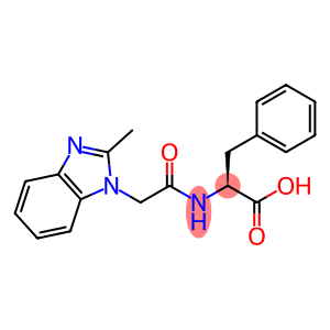 N-[(2-Methyl-1H-benzimidazol-1-yl)acetyl]-L-phenylalanine