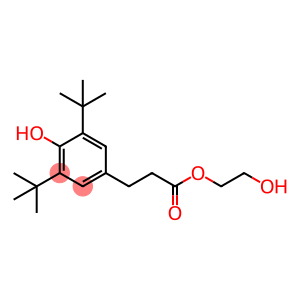 Benzenepropanoic acid, 3,5-bis(1,1-dimethylethyl)-4-hydroxy-, 2-hydroxyethyl ester