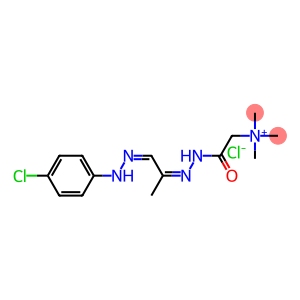 Ethanaminium,2-[2-[2-[2-(4-chlorophenyl)hydrazinylidene]-1-methylethylidene]hydrazinyl]-N,N,N-trimethyl-2-oxo-,chloride (1:1)