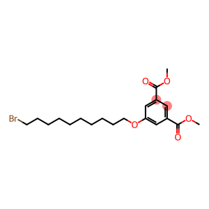 1,3-Benzenedicarboxylic acid, 5-[(10-bromodecyl)oxy]-, 1,3-dimethyl ester