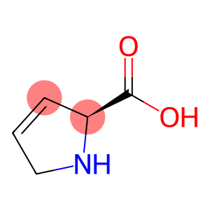 (S)-3-Pyrroline-2-carboxylic  acid,  3,4-Didehydro-L-proline