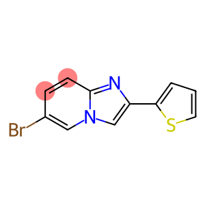 6-bromo-2-(thiophen-2-yl)imidazo[1,2-a]pyridine