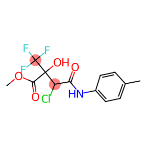 methyl 3-chloro-2-hydroxy-4-oxo-4-(4-toluidino)-2-(trifluoromethyl)butanoate