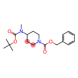 4-(N-TERT-BUTOXYCARBONYL-N-METHYLAMINO)PIPERIDINE-1-CARBOXYLIC ACID BENZYL ESTER