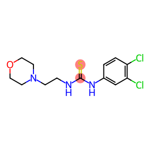 N-(3,4-dichlorophenyl)-N'-[2-(4-morpholinyl)ethyl]thiourea