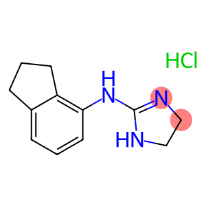 N-(2,3-dihydro-1H-inden-4-yl)-4,5-dihydro-1H-imidazol-2-amine monohydrochloride