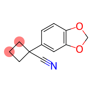 Cyclobutanecarbonitrile, 1-(1,3-benzodioxol-5-yl)-