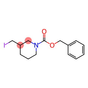 1-Piperidinecarboxylic acid, 3-(iodomethyl)-, phenylmethyl ester