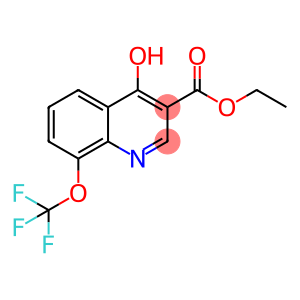 4-Hydroxy-8-trifluoromethoxyquinoline-3-carboxylic acid ethyl ester