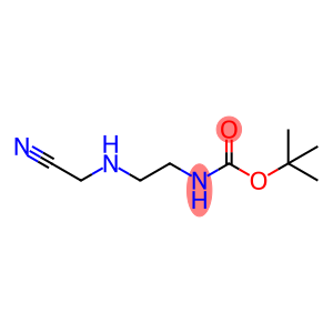 Carbamic acid, [2-[(cyanomethyl)amino]ethyl]-, 1,1-dimethylethyl ester (9CI)