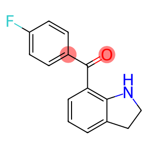 Methanone, (2,3-dihydro-1H-indol-7-yl)(4-fluorophenyl)-