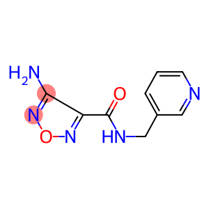 4-amino-N-(pyridin-3-ylmethyl)-1,2,5-oxadiazole-3-carboxamide