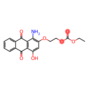 2-[(1-amino-9,10-dihydro-4-hydroxy-9,10-dioxo-2-anthryl)oxy]ethyl ethyl carbonate