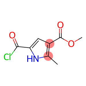 1H-Pyrrole-3-carboxylic acid, 5-(chlorocarbonyl)-2-methyl-, methyl ester