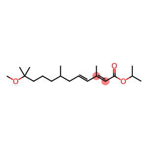 1-methylethyl (2E,4E)-11-methoxy-3,7,11-trimethyldodeca-2,4-dienoate