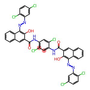 N,N'-(2,5-dichloro-1,4-phenylene)bis[4-[(2,5-dichlorophenyl)azo]-3-hydroxynaphthalene-2-carboxamide]