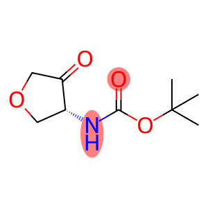 Carbamic acid, [(3R)-tetrahydro-4-oxo-3-furanyl]-, 1,1-dimethylethyl ester (9CI)