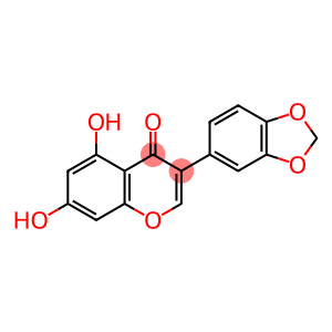 5,7-DIHYDROXY-3'',4''-METHYLENEDIOXYISOFLAVONE