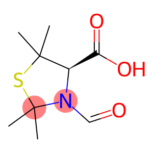 (R)-3-formyl-2,2,5,5-tetramethylthiazolidine-4-carboxylic acid