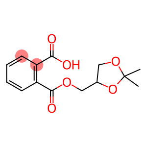 2-(((2,2-dimethyl-1,3-dioxolan-4-yl)methoxy)carbonyl)benzoic acid