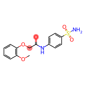 N-[4-(aminosulfonyl)phenyl]-2-(2-methoxyphenoxy)acetamide