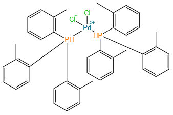 反-二氯双(三-O-甲苯膦)钯