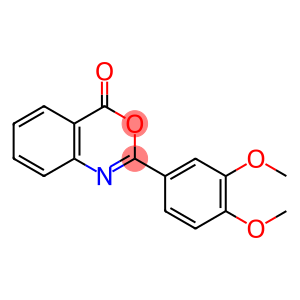 4H-3,1-Benzoxazin-4-one, 2-(3,4-dimethoxyphenyl)-