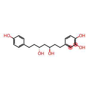 1,2-Benzenediol, 4-[(3R,5R)-3,5-dihydroxy-7-(4-hydroxyphenyl)heptyl]-