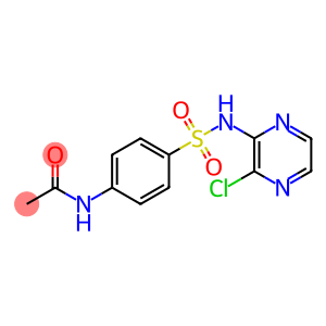 N-[4-[[(3-Chloropyrazin-2-yl)amino]sulfonyl]phenyl]acetamide