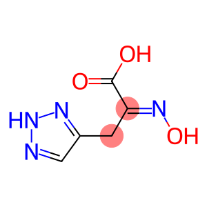 1H-1,2,3-Triazole-4-propanoicacid,alpha-(hydroxyimino)-(9CI)