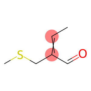 2-Methylthio methyl-2-buenal