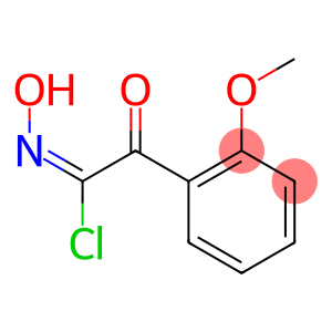 Benzeneethanimidoyl chloride, N-hydroxy-2-methoxy-α-oxo-