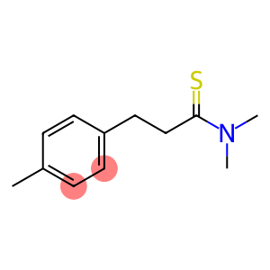 Benzenepropanethioamide,  N,N,4-trimethyl-