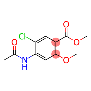 Methyl 5-chloro-4-acetamino-2-methoxybenzoate