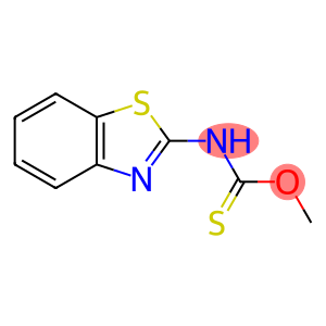 Carbamothioic acid, 2-benzothiazolyl-, O-methyl ester (9CI)