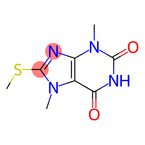 3,7-dimethyl-8-methylsulfanyl-purine-2,6-dione