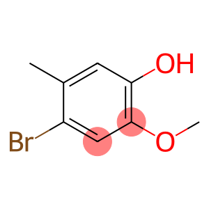 2-Methoxy-4-bromo-5-methylphenol