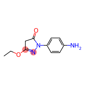 1-(p-aminophenyl)-3-ethoxy-2-pyrazolin-5-one