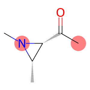 Ethanone, 1-(1,3-dimethyl-2-aziridinyl)-, cis- (9CI)