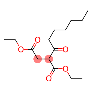 Succinic acid, heptanoyl-, diethyl ester