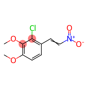 2-CHLORO-3,4-DIMETHOXY-Β-NITROSTYRENE