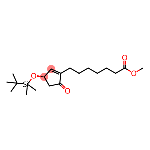 (3R)-3-[[(1,1-二甲基乙基)二甲基硅烷基]氧基]-5-氧代-1-环戊烯-1-庚酸甲酯
