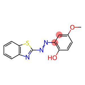 2-[(Benzothiazol-2-yl)azo]-4-methoxyphenol