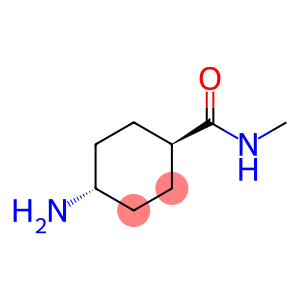 Cyclohexanecarboxamide, 4-amino-N-methyl-, trans- (9CI)