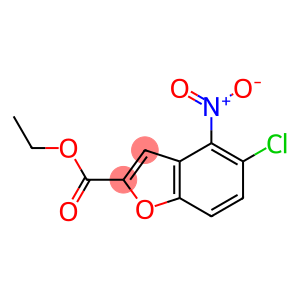 ETHYL 5-CHLORO-4-NITRO-1-BENZOFURAN-2-CARBOXYLATE