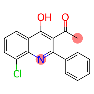 3-acetyl-8-chloro-2-phenylquinolin-4(1H)-one