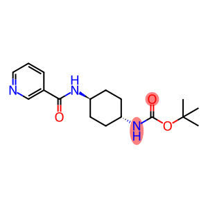 tert-Butyl (1R*,4R*)-4-(nicotinamido)cyclohexylcarbamate