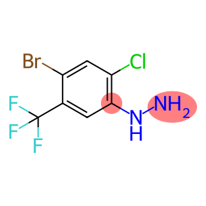 [4-Bromo-2-chloro-5-(trifluoromethyl)phenyl]hydrazine