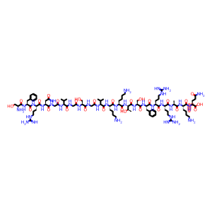 Neuropeptide S (rat) trifluoroacetate salt